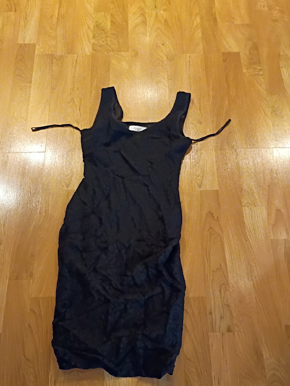 ALI & JAY Black Midi Tank Dress